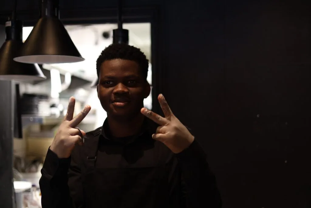 Demi's waiting staff